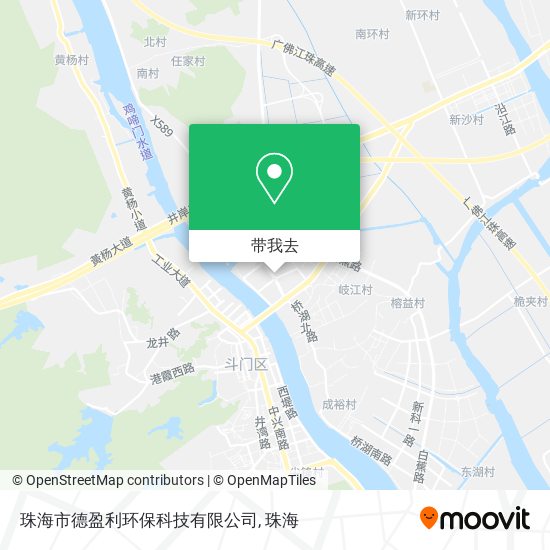 珠海市德盈利环保科技有限公司地图