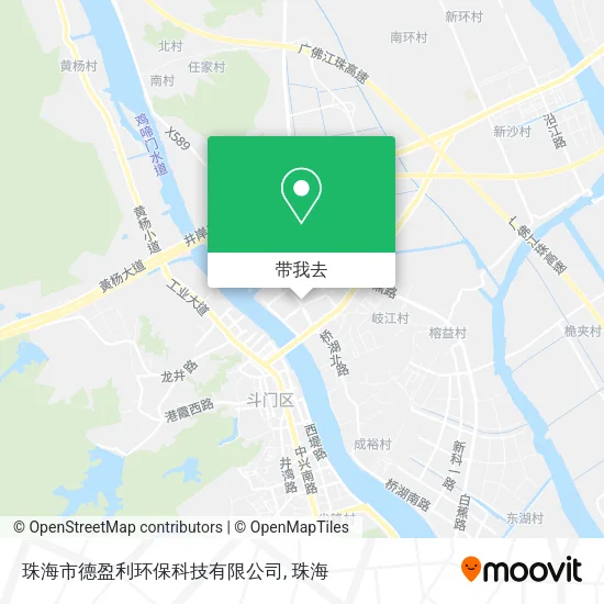 珠海市德盈利环保科技有限公司地图