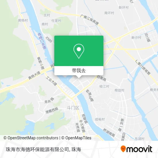珠海市海德环保能源有限公司地图