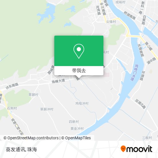 葵发通讯地图