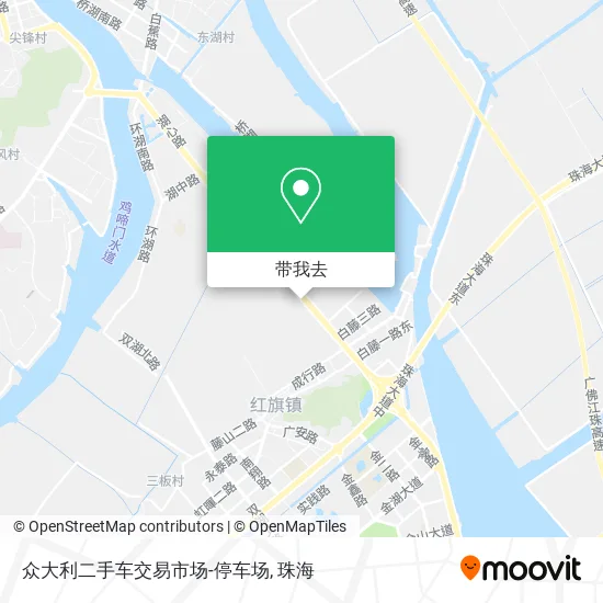 众大利二手车交易市场-停车场地图