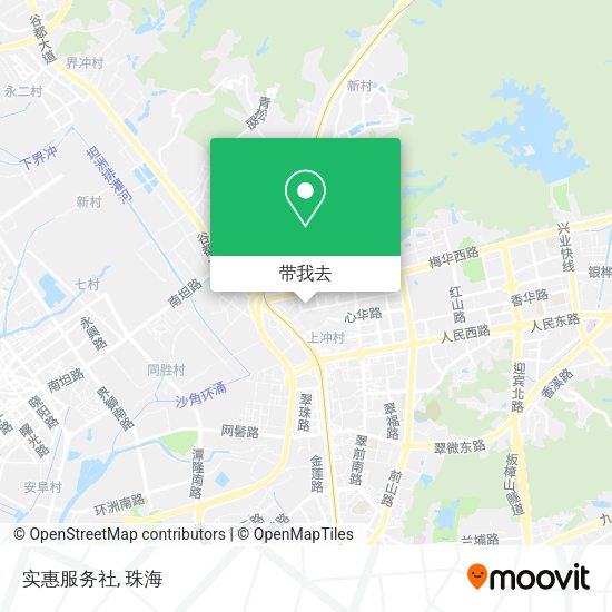 实惠服务社地图