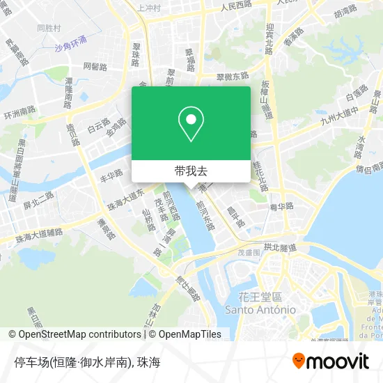停车场(恒隆·御水岸南)地图