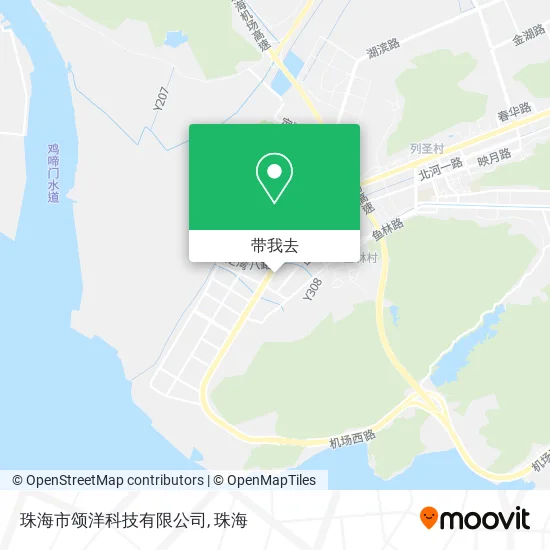 珠海市颂洋科技有限公司地图