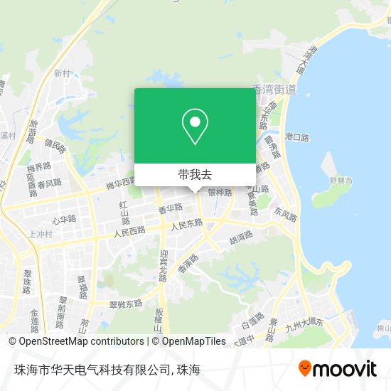 珠海市华天电气科技有限公司地图