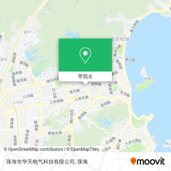 珠海市华天电气科技有限公司地图