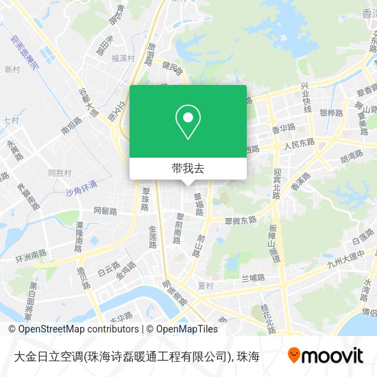 大金日立空调(珠海诗磊暖通工程有限公司)地图