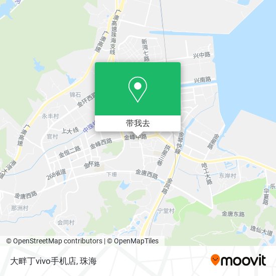 大畔丁vivo手机店地图