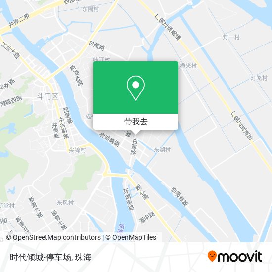 时代倾城-停车场地图