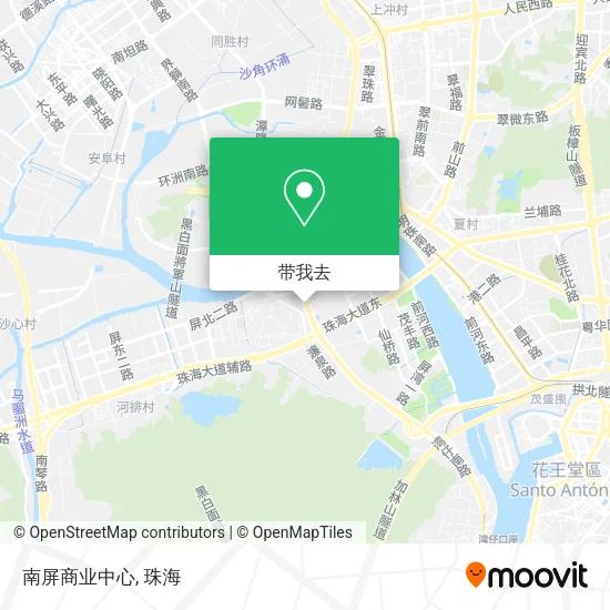南屏商业中心地图