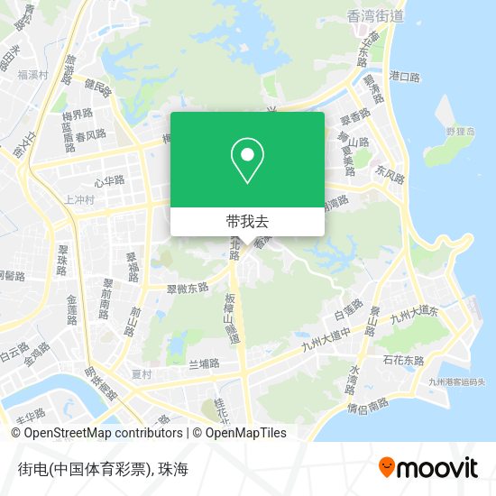 街电(中国体育彩票)地图