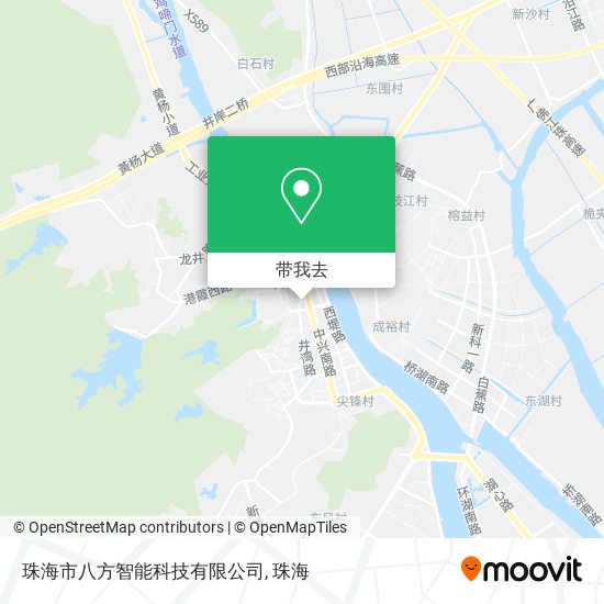 珠海市八方智能科技有限公司地图