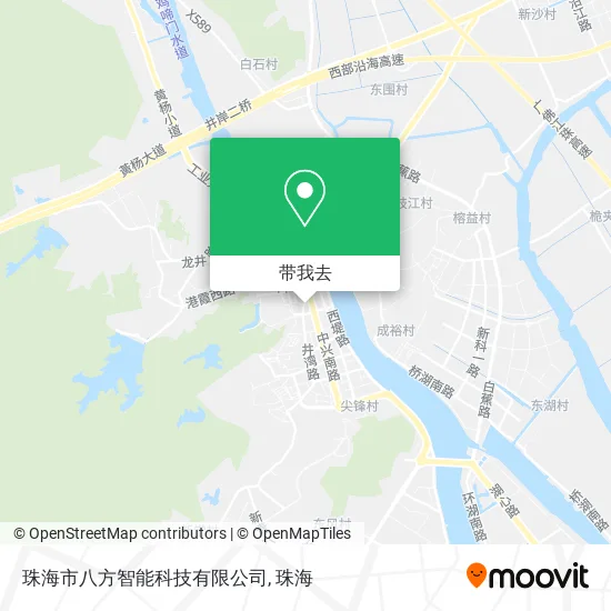 珠海市八方智能科技有限公司地图