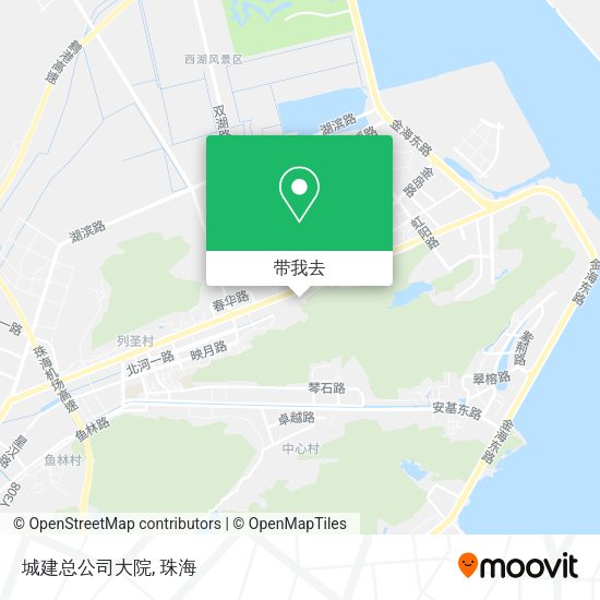 城建总公司大院地图
