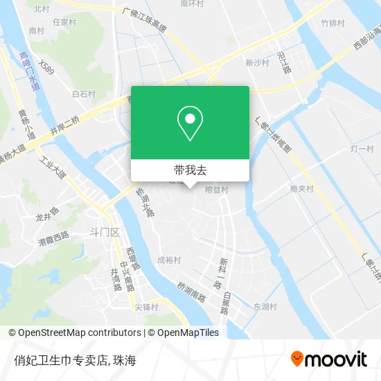 俏妃卫生巾专卖店地图