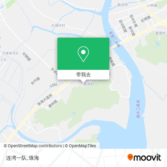 连湾一队地图