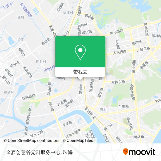 金嘉创意谷党群服务中心地图