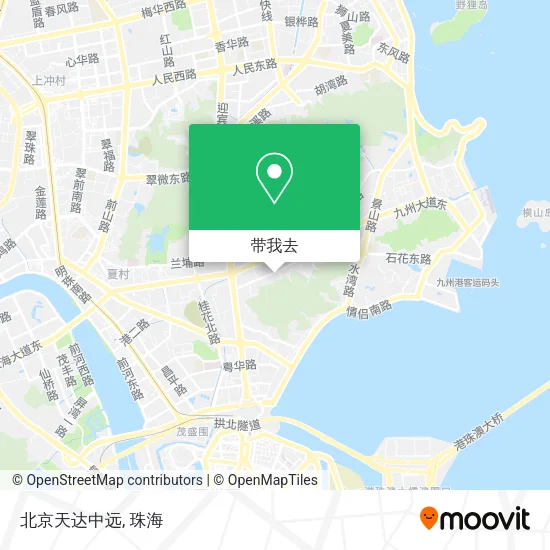 北京天达中远地图