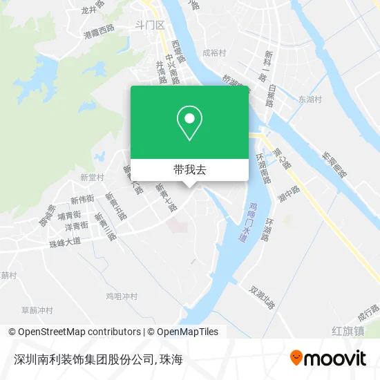 深圳南利装饰集团股份公司地图