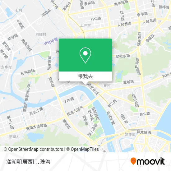 漾湖明居西门地图