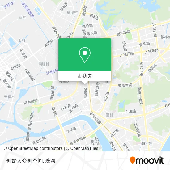 创始人众创空间地图