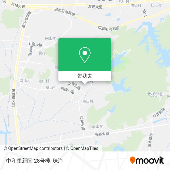 中和里新区-28号楼地图