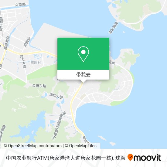 中国农业银行ATM(唐家港湾大道唐家花园一栋)地图