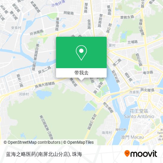 蓝海之略医药(南屏北山分店)地图