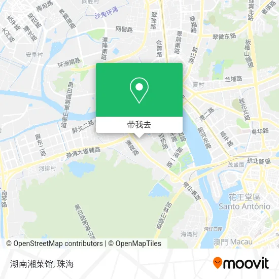 湖南湘菜馆地图
