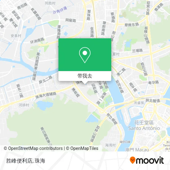 胜峰便利店地图