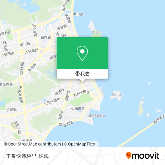丰巢快递柜里地图