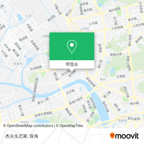 杰夫生态家地图