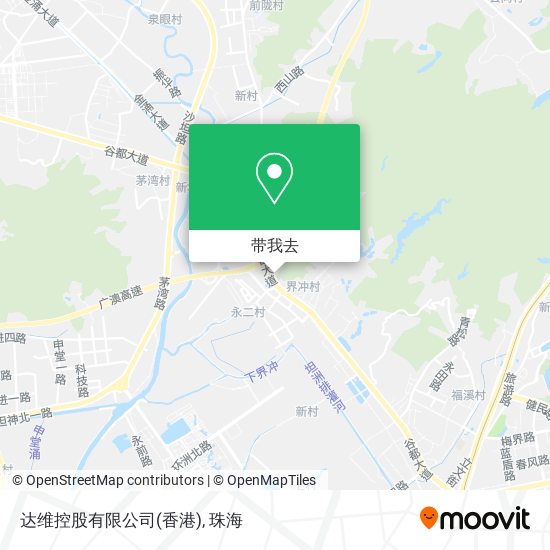 达维控股有限公司(香港)地图