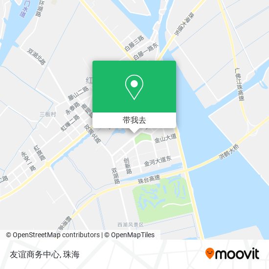友谊商务中心地图