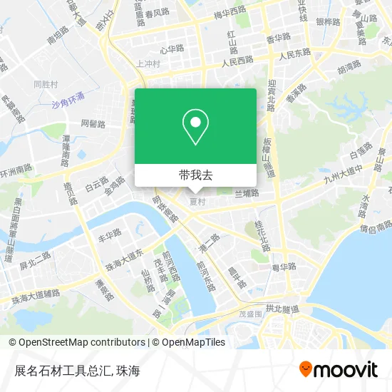 展名石材工具总汇地图