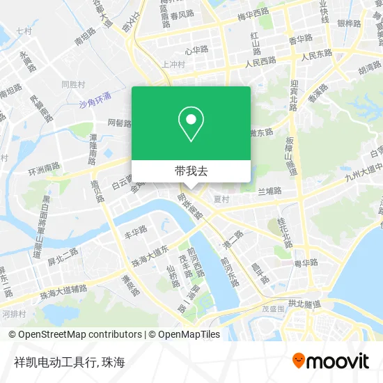 祥凯电动工具行地图