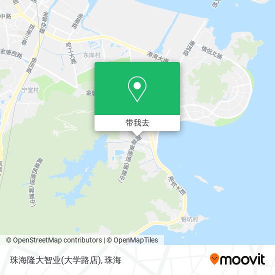 珠海隆大智业(大学路店)地图