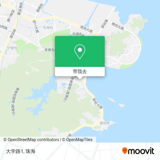 大学路1地图