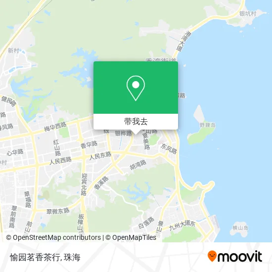 愉园茗香茶行地图