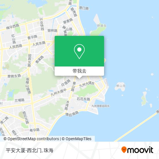 平安大厦-西北门地图