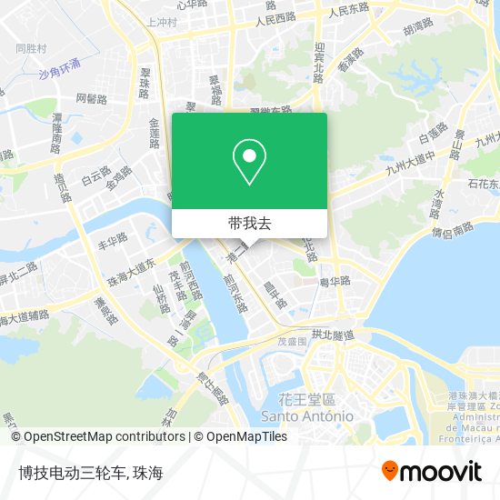 博技电动三轮车地图