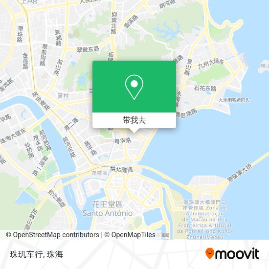 珠玑车行地图