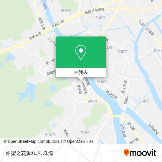 甜蜜之花蛋糕店地图
