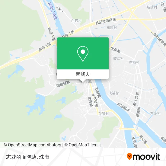 志花的面包店地图