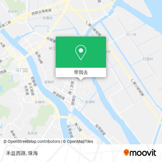 禾益西路地图