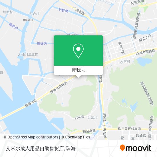 艾米尔成人用品自助售货店地图