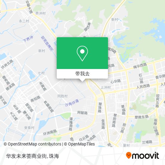 华发未来荟商业街地图