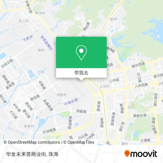 华发未来荟商业街地图