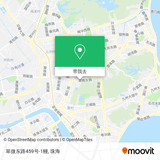 翠微东路459号-1幢地图