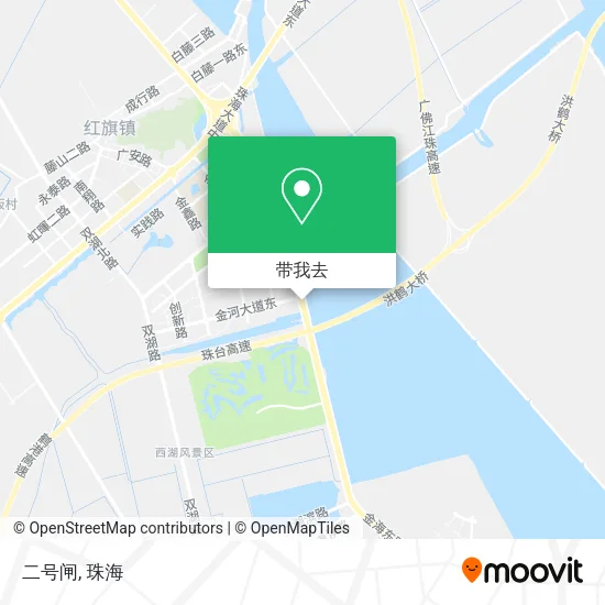 二号闸地图